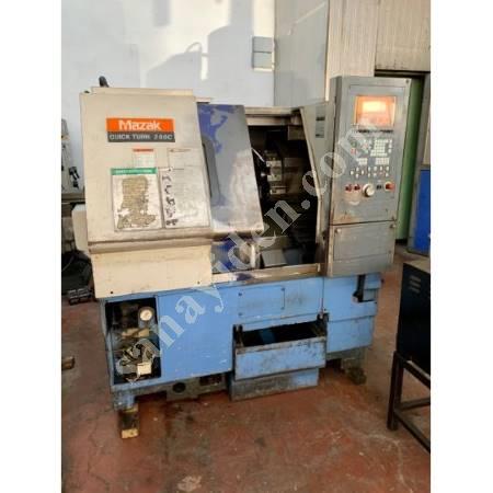 CNC TORNA - MAZAK 200C 8 İNÇ - 97 MODEL, Cnc Torna Tezgahları