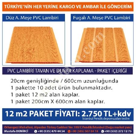 İSTANBUL’DAN PVC PLASTİK LAMBİRİ – HIZLI TESLİM VE GÜNCEL STOK!, Yapı İnşaat