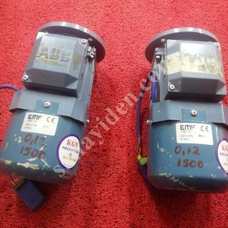 FRENLİ ELEKTRİK MOTORU İLE GÜVENLİ ÇALIŞMA: ABB 0,12 KW MOTOR, Elektrik & Enerji
