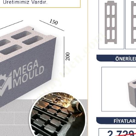 ST 52-3 / A1 ÇELİK İLE UZUN ÖMÜRLÜ BRİKET KALIPLARI, Yapı İnşaat