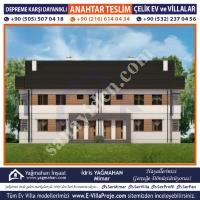 SERVİLLA ÇELİK EV VİLLA SİSTEMLERİ PROJE SUNUMU, SKA1099 MODELİ, Yapı İnşaat