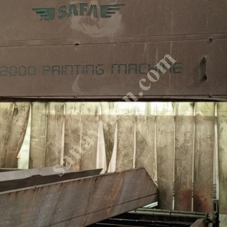 SAFA SP2000 PAİNTİNG OTOMATİK BOYA MAKİNASI TABLA 2250MM, Makina