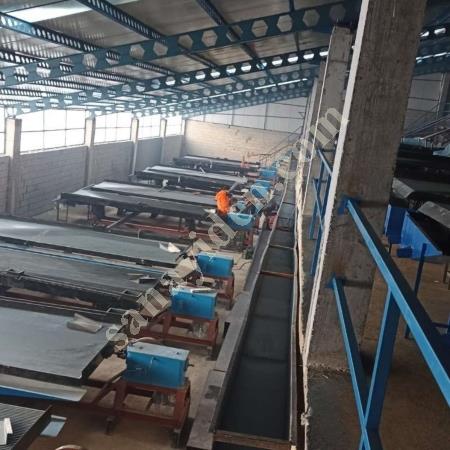 MADEN ZENGİNLEŞTİRME MAKİNALARI.JİG,BUNKER, KONVEYÖR BANT, HELEZON VS,, Maden Makinaları