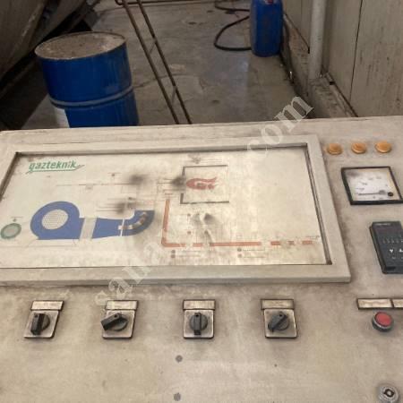 (14 TON 350 M²) GÜÇSAN MARKA DOĞALGAZLI BUHAR KAZANI, Makina