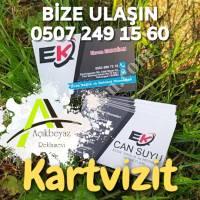 ÇİFT TARAFLI MAT KARTVİZİT - PROFESYONEL VE ŞIK,