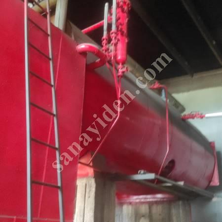 KATI YAKITLI BUHAR KAZANI 10 TON 8 BAR GÜÇSAN MARKA, Makina