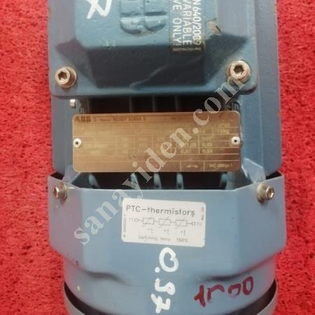 ENDÜSTRİYEL ÇÖZÜMLER İÇİN ABB 0,37 KW ELEKTRİK MOTORU, Elektrik & Enerji