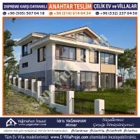 İMARLI ARSANIZA - 120 AY TAKSİTLE ANAHTAR TESLİM VİLLA,