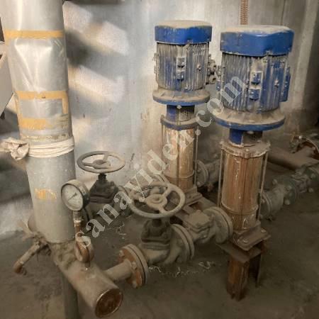 (14 TON 350 M²) GÜÇSAN MARKA DOĞALGAZLI BUHAR KAZANI, Makina
