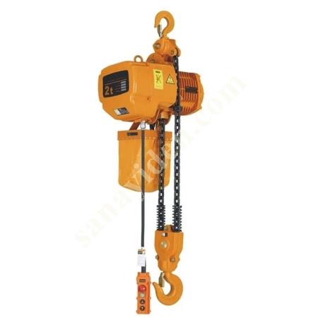 SABİT ASKILI ZİNCİRLİ VİNÇLER , Makina