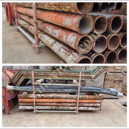BETON POMPA BORUSU, BASINÇ BETON BORUSI, Makina