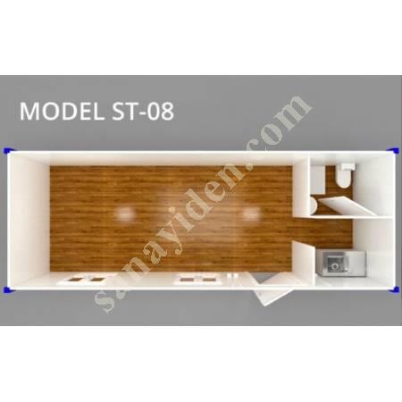URETİCEDEN TEK ODA WC-DUŞ-MUTFAK İŞÇİ YATAKHANE KONTEYNER, Yapı İnşaat