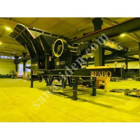FABO MJK-90 MOBİL PRİMER ÇENELİ KIRICI, Maden Makinaları