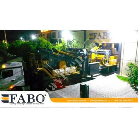 FABO MDMK-03 MOBİL SEKONDER DARBELİ KIRMA ELEME TESİSİ, Maden Makinaları