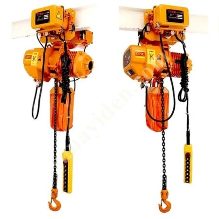 KALDIRMA EKİPMANLARI - ELEKTRİKLİ ZİNCİRLİ VİNÇLER, Makina