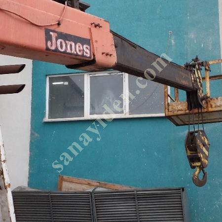 1 TON KAPASİTEYLE DAYANIKLI SEPETLİ VİNÇ, İş Makineleri