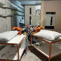 YASTIK KIRLENT MİNDER ELYAF SUNGER KIRPINTI DOLUM MAKİNASI, Tekstil Makineleri
