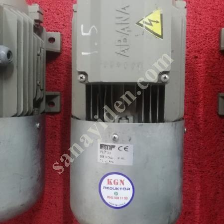 VERİMLİ ÇALIŞMA İÇİN ABANA 1,5 KW FRENLİ ELEKTRİK MOTORU, Elektrik & Enerji
