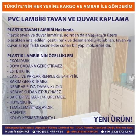 İSTANBUL’DAN PVC PLASTİK LAMBİRİ – HIZLI TESLİM VE GÜNCEL STOK!, Yapı İnşaat