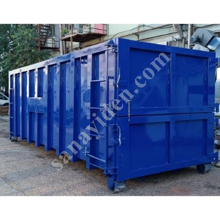 ÜSTÜ AÇIK VE KAPALI ATIK KONTEYNERLERİ, Makina