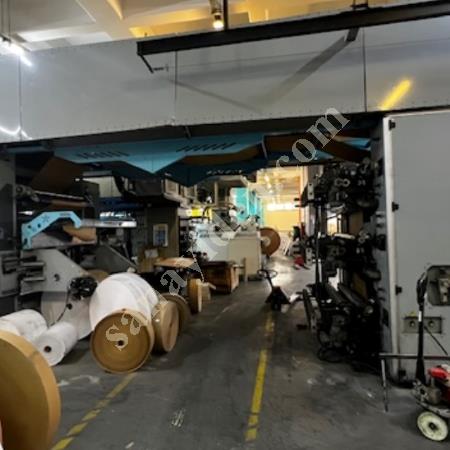 FLEXO BASKI MAKİNESİ STACK YERLİ ÜRETİM, Makina