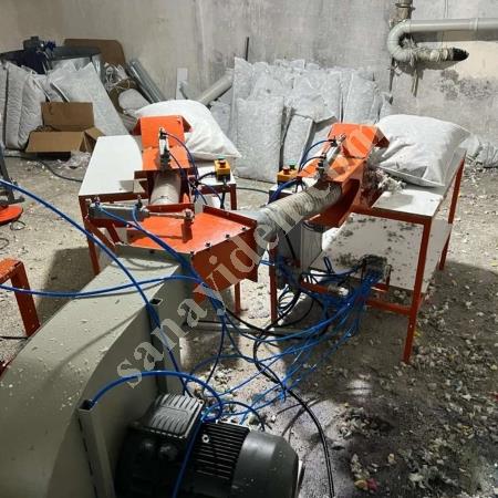 YASTIK KIRLENT MİNDER ELYAF SUNGER KIRPINTI DOLUM MAKİNASI, Tekstil Makineleri