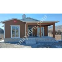 PREFABRİK YAPILARLA YAŞAM ALANLARI: 56 M² ÇELİK EV,