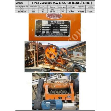 KROM ZENGİNLEŞTİRME TESİSİ MAKİNALARI, Maden Ocağı Makinaları