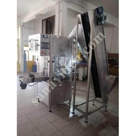 KAPAK KAPAMA MAKİNASI 1'LİK 3'LÜK 5'LİK PETLER İÇİN 110MM ÇAP, Paketleme Makinası