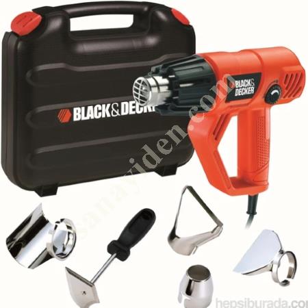 BLACK DECKER KX2001K-XK SICAK HAVA TABANCASI 2000W, Elektrikli El Aletleri