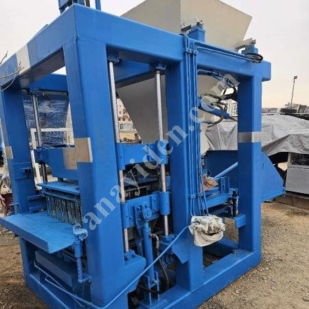 İKİNCİ EL BRİKET MAKİNESİ TAM TAKIM , Asfalt - Beton - Bims - Ytong - Kesme Makinesi