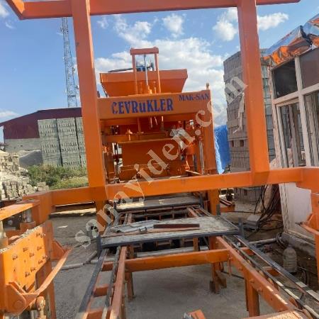 12’Lİ OTOMATİK ÇEVRÜKLER BRİKET BİMS MAKİNESİ – FULL SİSTEM KURULU, Yapı İnşaat