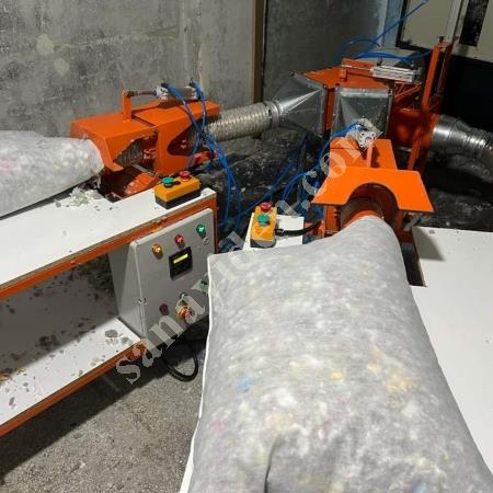 YASTIK KIRLENT MİNDER ELYAF SUNGER KIRPINTI DOLUM MAKİNASI, Tekstil Makineleri