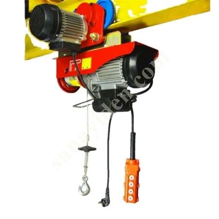 KALDIRMA EKİPMANLARI - ELEKTRİKLİ ZİNCİRLİ VİNÇLER, Makina