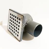 ÇEKVALFLİ YER SİFONU (SÜZGECİ) 10X10 MM YAPI İNŞAAT,