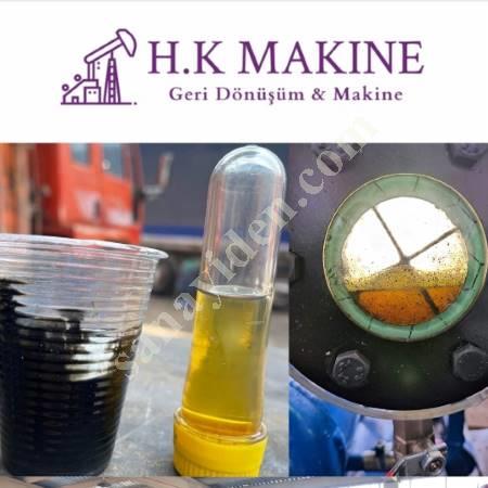 ATIK YAĞLARDAN EKONOMİK BİYODİZEL ÜRETİMİ: H.K MAKİNE, Geri Dönüşüm Makineleri