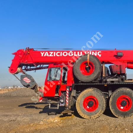 MOBİL VİNÇTEN SEPETLİ PLATFORMA – GÜVENLİ KALDIRMA İÇİN YAZICIOĞLU VİNÇ, Makina