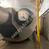 (14 TON 350 M²) GÜÇSAN MARKA DOĞALGAZLI BUHAR KAZANI, Makina