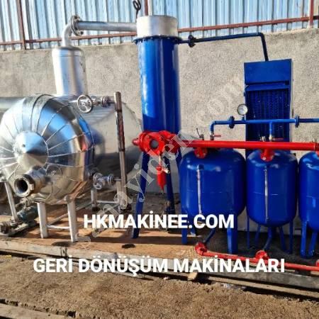 ATIK YAĞ GERİ DÖNÜŞÜM TESİSLERİ, Geri Dönüşüm Makineleri