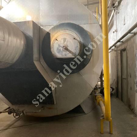 (14 TON 350 M²) GÜÇSAN MARKA DOĞALGAZLI BUHAR KAZANI, Makina