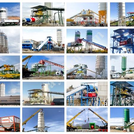 BETON SANTRALİ 90 M3 - TWINSHAFT MİKSER (İTALYAN), İş Makineleri