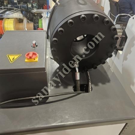 YÜKSEK PERFORMANSLI HORTUM SIKMA PRESİ – DAULOS MARKA, Makina