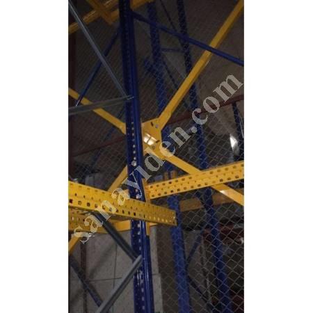 TEMİZ İKİNCİ EL RAFLAR AĞIR YÜK RAFI ÇIKMA RAF DEPO RAFI, Depo Ve Raf Sistemleri