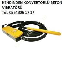 BETON VİBRATÖRLERİ İLE KOLAY VE HIZLI BETON YERLEŞİMİ,