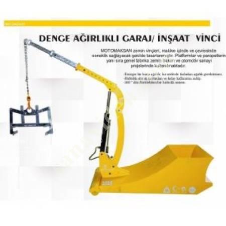 CNC VİNCİ / KALIP VİNCİ / CRANE MOTOMACSAN, Zincir - Caraskal -  Halat - Makaraları