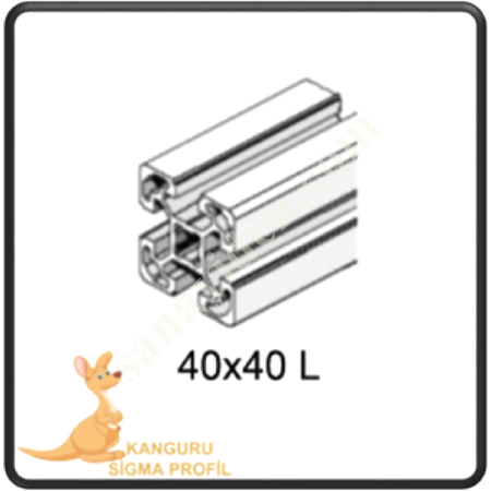 40X40 LİGHT SİGMA PROFİL K10, Profil-Sac-Döküm