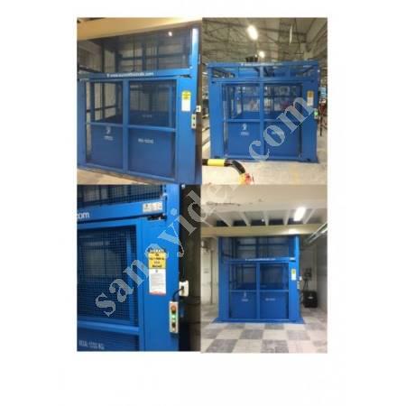 YÜK ASANSÖRLERİ İLE İŞ GÜCÜNÜZÜ MAKSİMİZE EDİN, İstifleme - Lift Makinaları