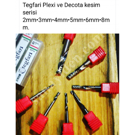 TEGFARİ 3X12 MM KARBÜR PİLEKSİ BIÇAĞI, Ahşap İşleme