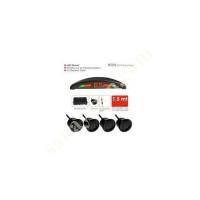 PARK SENSÖRÜ SESLİ SİYAH EKRANLI 12 V,
